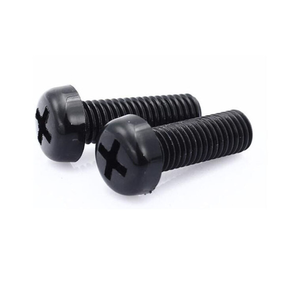 Гвинт пластиковий M3x12 з ціліндрічеcкой головкою, чорний