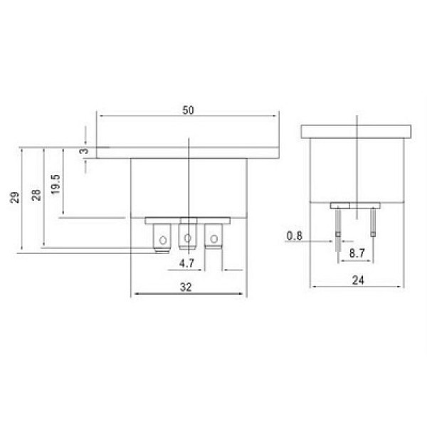 Разъем питания PC-3-02