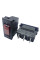 Включатель-автомат ST-001S Daier 10А 250VAC, красный с подсветкой 15х32х28 (12,5х30)mm, короткие выводы