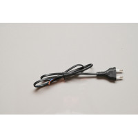 Шнур з вилкою С1.с1 Н03VVH2-F 2x0.5 (1,50 м) чорний