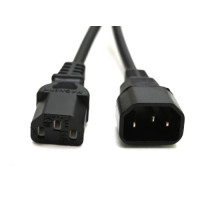 З`єднувальний шнур живлення С13/С14 05VV-F 3x0.75 (3,0м) чорний