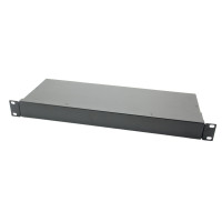 Корпус металлический MiBox Rack 1U, модель MB-1160SP (Ш483(432) Г162 В44) черный