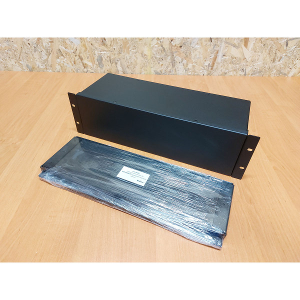 Корпус металевий MiBox Rack 3U, модель MB-3160vSP (Ш483(432) Г162 В132) чорний