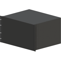Корпус металевий MiBox Rack 6U, модель MB-6370SP (Ш483(432) Г372 В264) чорний