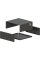 Корпус металевий MiBox MB-17 (Ш235 Г217 В92) чорний