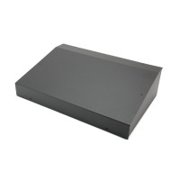 Корпус металлический MiBox с наклонной панелью MB-24 (Ш330 Г220 В90) черный