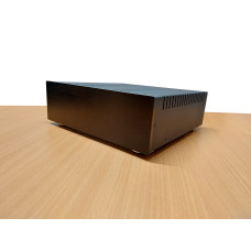 Уцінка. Корпус металевий MiBox з алюмінієвою панеллю MB-19 (Black) (Ш260 Г252 В80) чорний