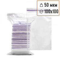 Пакети з замком Zip-Lock - 100×100 (100 шт.)