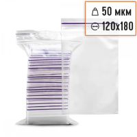 Пакеты с замком Zip-Lock - 120×180 (100 шт.)