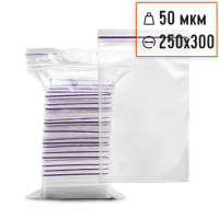 Пакети з замком Zip-Lock - 250×300 (100 шт.)