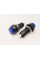 Кнопка PBS-11B СИНЯЯ без фиксации, OFF-(ON), 1A/250VAC, 2pin
