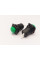 Кнопка DS-225 ЗЕЛЕНАЯ без фиксации, OFF-(ON), 1A/250VAC, 2pin