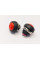 Кнопка PBS-33B КРАСНАЯ без фиксации, OFF-(ON), 1A/250VAC, 2pin