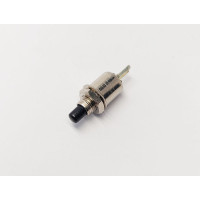 Кнопка PS-1 (DS-402) ЧОРНА без фіксації, OFF-(ON), 0.5A/125VAC, 2pin