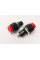 Кнопка DS-451 КРАСНАЯ без фиксации, OFF-(ON), 2A/250VAC, 2pin