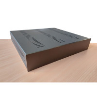 Корпус металевий MiBox з алюмінієвою панеллю MB-29(Black) (Ш364 Г340 В65) чорний