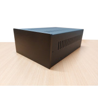 Корпус металевий MiBox з алюмінієвою панеллю MB-22 (Black) (Ш170 Г267 В90) чорний