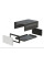 Корпус металлический MiBox с алюминиевой панелью MB-22 (Silver) (Ш170 Г267 В90) черный