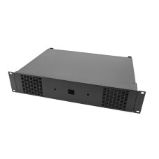 Корпус MiBox для підсилювача потужності звуку, модель MB-2300v2 (Ш483(432) Г325(300) В88) чорний