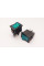 Переключатель клавишный KCD1-201N-4, с подсветкой, 2 группы, ON-OFF, 4 pin, 6A 250VAC/10A 125VAC, зеленый