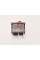 Переключатель клавишный KCD1-202-1, 2 группы, ON-OFF, 6 pin, 6A 250VAC/10A 125VAC, красный
