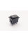 Переключатель клавишный KCD1-202-1, 2 группы, ON-OFF-ON, 6 pin, 6A 250VAC/10A 125VAC, черный