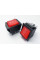 Переключатель клавишный KCD2-203N, с подсветкой, 2 группы, ON-OFF-ON, 6 pin, 16A 250VAC, красный