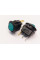 Переключатель клавишный KCD5-101N-2, с подсветкой, 1 группа, ON-OFF, 3 pin, 3A 250VAC/6A 125VAC, зеленый