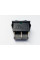 Переключатель клавишный KCD2-203N, с подсветкой, 2 группы, ON-OFF-ON, 6 pin, 16A 250VAC, зеленый