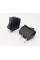 Переключатель клавишный KCD3-101, 1 группа, ON-OFF, 2 pin, 15A 250VAC, черный