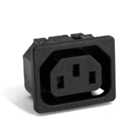 Разъем питания PC-04F c защелкой (сталь) (мама)