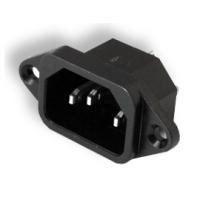 Роз`єм живлення PC-05 (сталь) (папа)