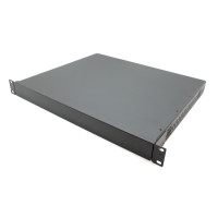 Корпус металлический MiBox Rack 1U, модель MB-1370vS (Ш483(432) Г372 В44) черный
