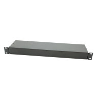 Корпус металлический MiBox Rack 1U, модель MB-1100S (Ш483(432) Г102 В44) черный