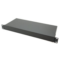 Корпус металлический MiBox Rack 1U, модель MB-1200S (Ш483(432) Г202 В44) черный