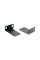 Корпус металлический MiBox Rack 1U, модель MB-1260S (Ш483(432) Г262 В44) черный