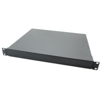 Корпус металлический MiBox Rack 1U, модель MB-1370S (Ш483(432) Г372 В44) черный