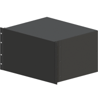 Корпус металевий MiBox Rack 6U, модель MB-6370SP (Ш483(432) Г372 В264) чорний