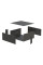 Корпус металлический MiBox Rack 4U, модель MB-4370SP (Ш483(432) Г372 В176) черный