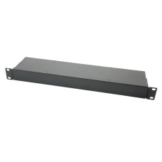 Корпус металевий MiBox Rack 1U, модель MB-1100SP (Ш483(432) Г102 В44) чорний