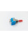 Тумблер MTS-203, 2x3 (6с), 12.5x12x9.5mm, 2 группы, 3 положения, DP3T, ON-OFF-ON, 6 pin, 3A 250VAC, под резьбу М6*0,75